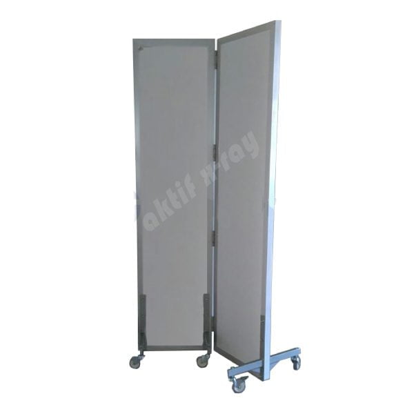 Double Panel Folding Mobile Barrier